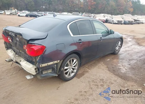 2007 Infiniti G35X from USA, damaged, VIN JNKBV61F37M809283